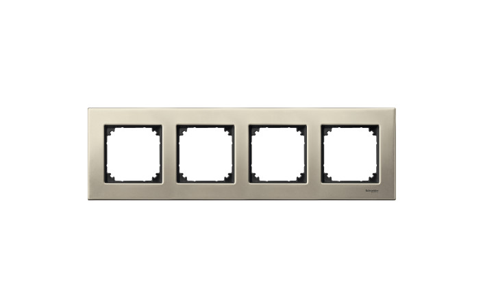 M-ELEGANCE МЕТАЛЕВА РАМКА 4-П., ТИТАН - Зображення shnider_P113416.jpg