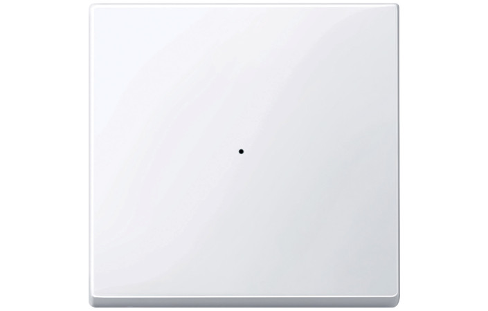 КЛАВІША ДЛЯ 1-КНОПКОВОГО ВИМИКАЧА, АКТИВНА БІЛА, ГЛЯНЦЕВА, SYSTEM M - Зображення shnider_P115749.jpg