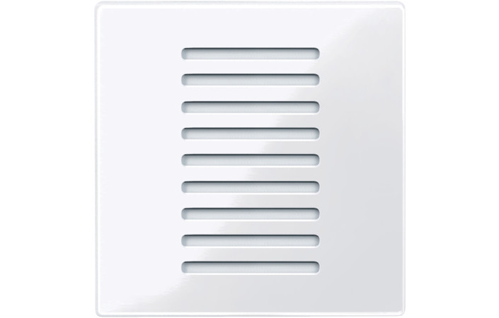 KNX ТЕРМОСТАТ БЕЗ ОРГАНІВ КЕРУВАННЯ, КІМНАТНИЙ, АКТИВНИЙ БІЛИЙ, ГЛЯНЦЕВИЙ, SYSTEM M - Зображення shnider_P117394.jpg