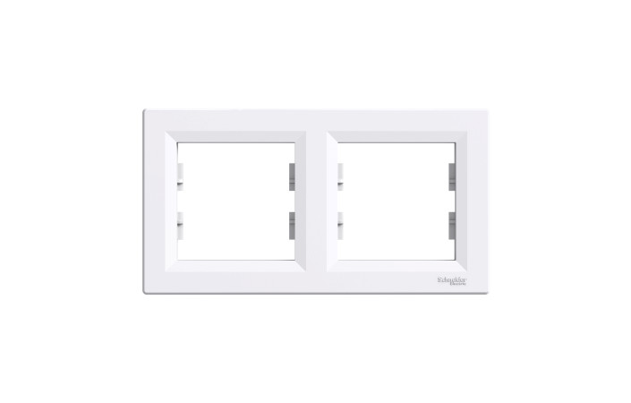 РАМКА ДВОМІСНА, ГОРИЗОНТАЛЬНА, БІЛА ASFORA - Зображення shnider_P132637.jpg