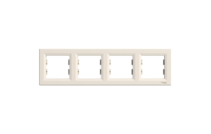 РАМКА ЧОТИРИМІСНА ГОРИЗОНТАЛЬНА, КРЕМ ASFORA - Зображення shnider_P132642.jpg