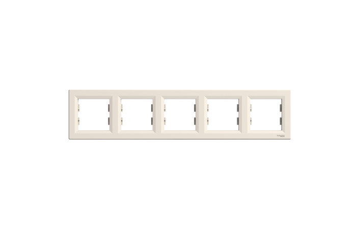 РАМКА П'ЯТИМІСНА ГОРИЗОНТАЛЬНА, КРЕМОВА ASFORA - Зображення shnider_P132644.jpg