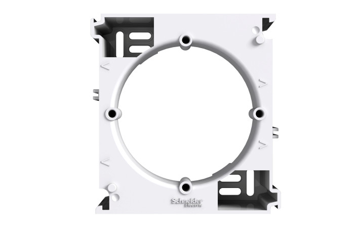 КОРОБКА ДЛЯ ЗОВНІШНЬОГО МОНТАЖУ НАБОРНА БІЛА ASFORA - Зображення shnider_P133887.jpg