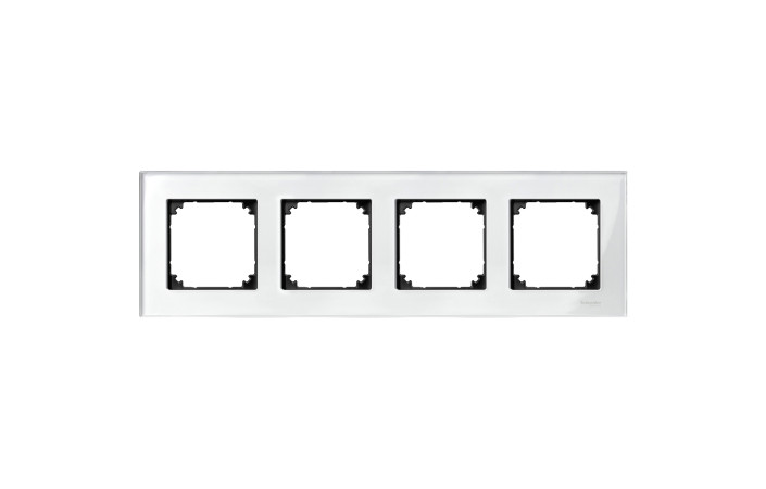 M-ELEGANCE СКЛЯНА РАМКА 4-ПОСТИ, БІЛ БР - Зображення shnider_P134355.jpg