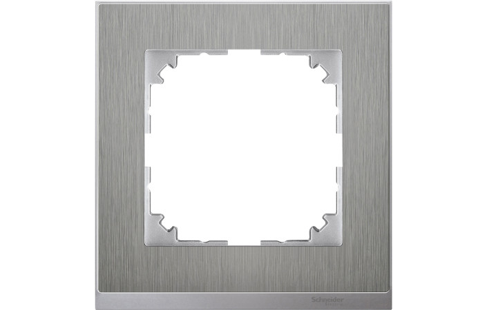 M-PURE РАМКА, 1-ПОСТ.КОЛІР СТАЛЬ-АЛЮМ. - Зображення shnider_P140289.jpg