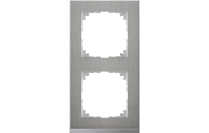 M-PURE РАМКА, 2-ПОСТ.КОЛІР СТАЛЬ-АЛЮМ. - Зображення shnider_P140293.jpg