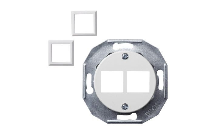 ЦЕНТР.ПЛ. RJ45*2 БІЛ. - Зображення shnider_P140933.jpg