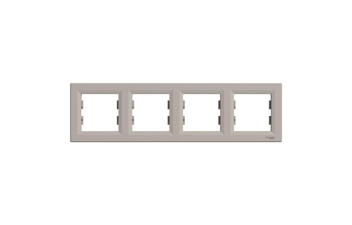 РАМКА ЧОТИРИМІСНА ГОРИЗОНТАЛЬНА, ASFORA БРОНЗА - Зображення shnider_P149664.jpg