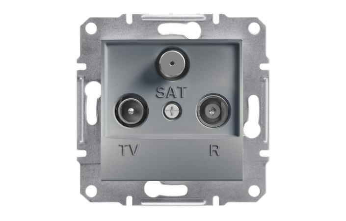 TV-R-SAT РОЗЕТКА КІНЦЕВА ASFORA СТАЛЬ - Зображення shnider_P149818.jpg