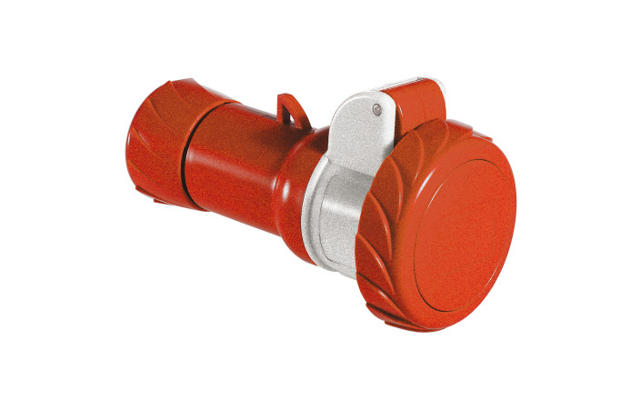 Кабельна розетка PratiKa, пряма, 16 A, 3P + E, 380-415 B AC, IP67 - Зображення shnider_PG149131.jpg