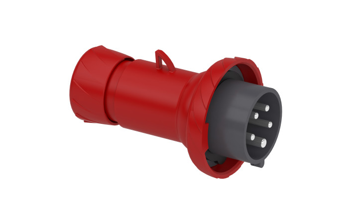 Кабельна вилка PratiKa, пряма, 16 A, 3P + N + E, 380-415 В AC, IP67 - Зображення shnider_PKE16M735_Image.jpg