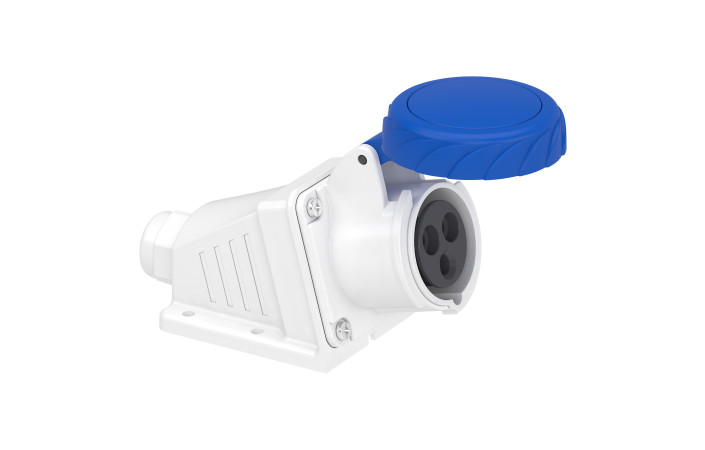 НАСТІН.РОЗ-КА ГВИНТ 16А 2P+E IP67 250В - Зображення shnider_PKF16W723_Image.jpg