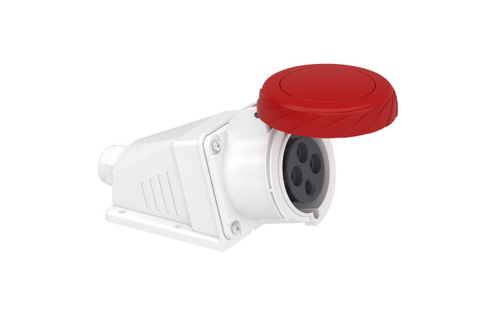 НАСТІН.РОЗ-КА ГВИНТ 32А 3P+E IP67 380В - Зображення shnider_PKF32W734_Image.jpg