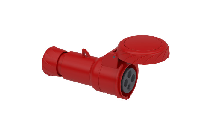 КАБ.РОЗЕТКА, ШВИД.16А 3P+E IP67 380В - Зображення shnider_PKY16M734_Image.jpg