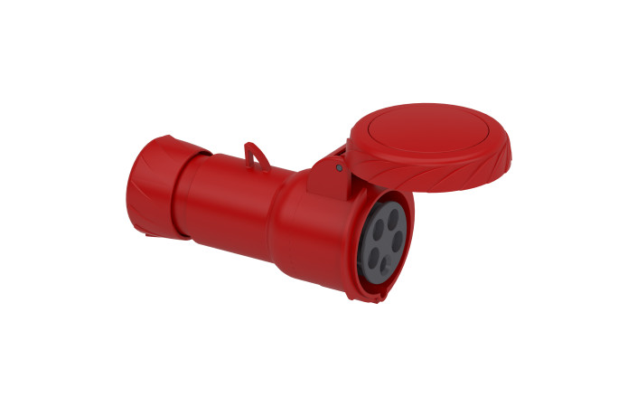 КАБ.РОЗЕТКА, ШВИД.16А 3P+N+E IP67 380В - Зображення shnider_PKY16M735_Image.jpg