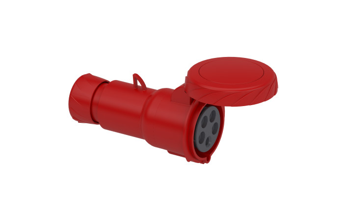 КАБ.РОЗЕТКА, ШВИД.32А 3P+N+E IP67 380В - Зображення shnider_PKY32M735_Image.jpg