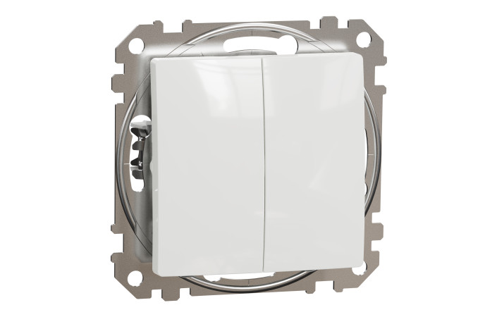Двоклавішний вимикач Білий Sedna Design - Зображення shnider_SDD111105_IOP-def_WD20.jpg