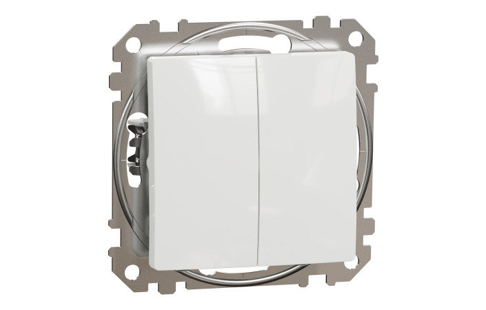 Двоклавішний перемикач Білий Sedna Design - Зображення shnider_SDD111108_IOP-def_WD20.jpg