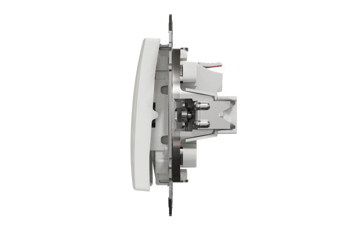 Кнопковий вимикач Sedna Design, білий - Зображення shnider_SDD111111_IOP-right_WD20.jpg