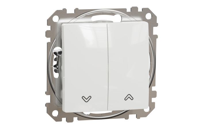 Кнопковий вимикач для жалюзі Sedna Design, білий - Зображення shnider_SDD111114_IOP-def_WD.jpg