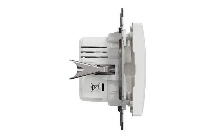 USB розетка тип A+C 2,4A Білий Sedna Design - Зображення shnider_SDD111402_IOP-left_WD20.jpg