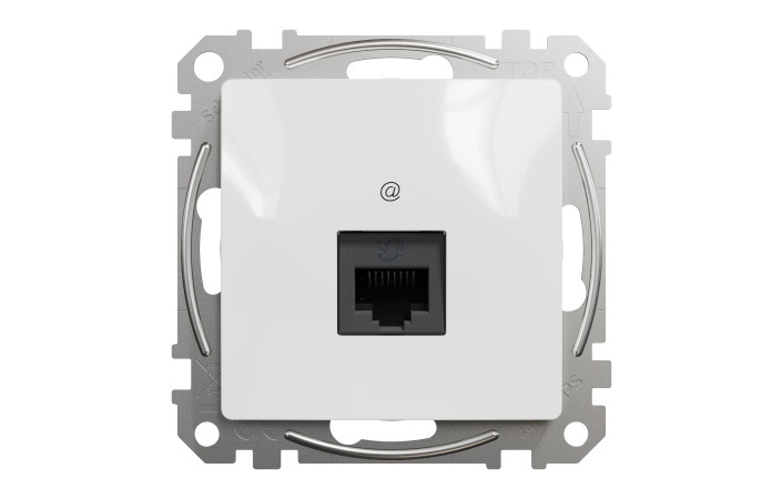 Один роз’єм RJ45 категорія 5E UTP Білий Sedna Design - Зображення shnider_SDD111451_IOP-front_WD20.jpg