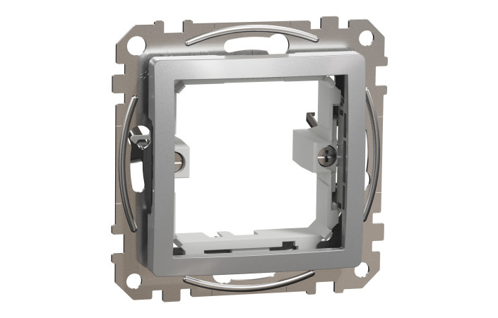 Адаптор Sedna Design & Elements 45х45 для Unica New, алюміній - Зображення shnider_SDD113905_IOP-def_WD.jpg