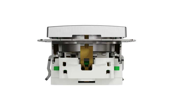 Розетка з заземленням + 2 USB тип А Матовий алюміній Sedna Elements - Зображення shnider_SDD170052_IOP-bot_CL.jpg