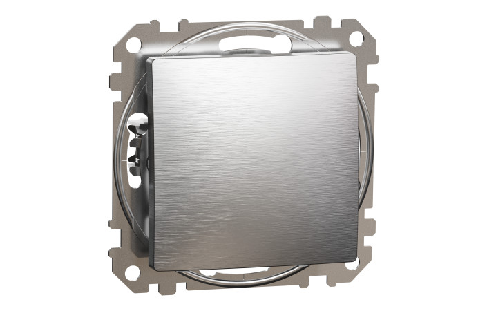 Одноклавішний вимикач  Матовий алюміній Sedna Elements - Зображення shnider_SDD170101_IOP-def_WD.jpg