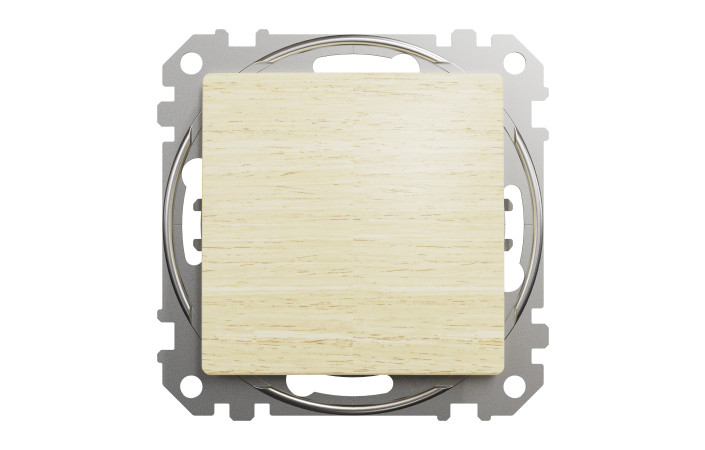 Кнопковий вимикач 10 А, Береза Sedna Elements - Зображення shnider_SDD180111_IOP-front_WD20.jpg