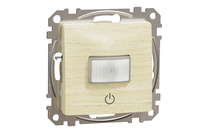 Датчик руху з вимикачем 160°, 10A, Береза Sedna Elements - Зображення shnider_SDD180504_IOP-def_WD.jpg