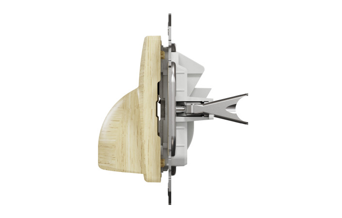 Роз'єм для виводу кабеля, Береза Sedna Elements - Зображення shnider_SDD180903_IOP-R_WD20.jpg