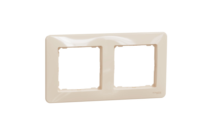 Рамка 2-постова Бежевий Sedna Design - Зображення shnider_SDD312802_IOP-def_WD.jpg