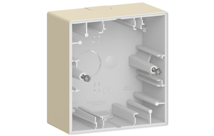 Однопостова коробка для відкритого монтажу MERTEN D-Life, сахара - Зображення shnider_SM_house_1G_6533.jpg