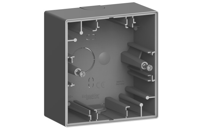 Однопостова коробка для відкритого монтажу MERTEN D-Life, антрацит - Зображення shnider_SM_house_1G_6534.jpg