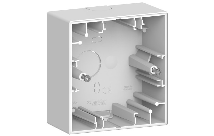 Однопостова коробка для відкритого монтажу MERTEN D-Life, білий лотос - Зображення shnider_SM_house_1G_6535.jpg