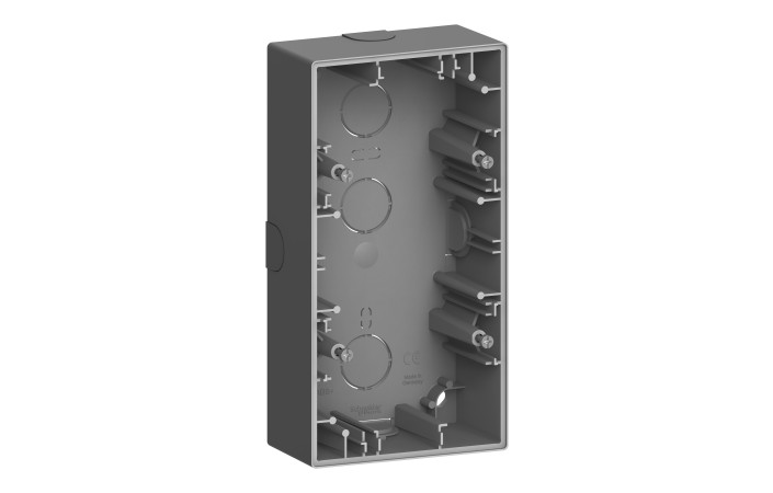 Двопостова коробка для відкритого монтажу MERTEN D-Life, антрацит - Зображення shnider_SM_house_2G_6534.jpg