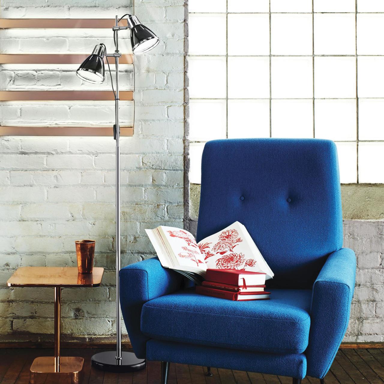 Торшер ELVIS PT2 NERO (001197), IDEAL LUX - Зображення 001197_IN.jpg