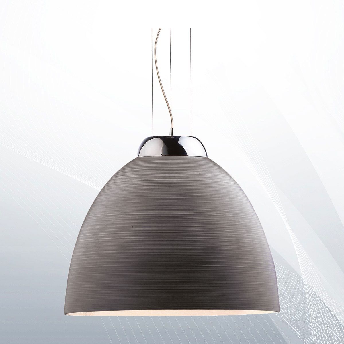 Люстра TOLOMEO SP1 D40 GRIGIO (001821), IDEAL LUX - Зображення