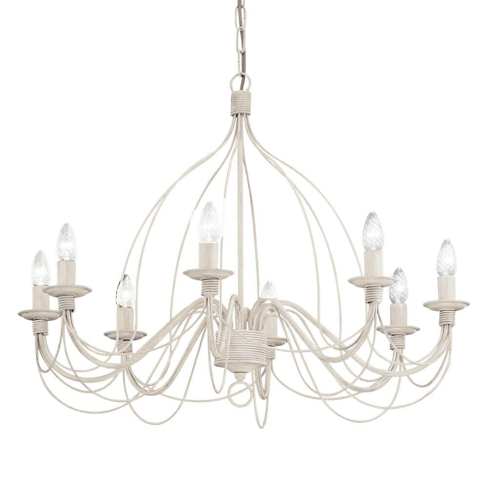 Люстра CORTE SP8 BIANCO ANTICO (005898), IDEAL LUX - Зображення