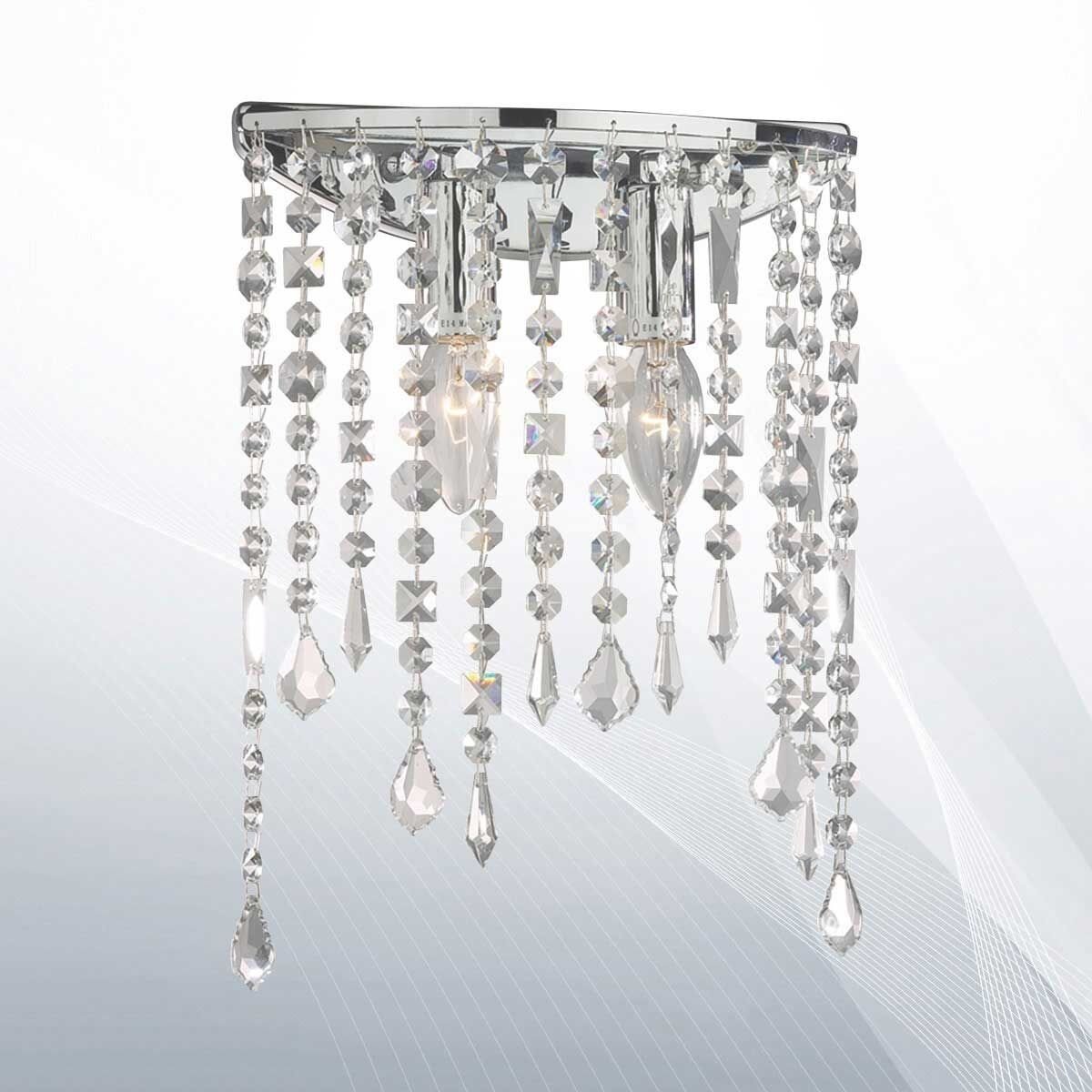 Бра RAIN AP2 TRASPARENTE (008325), IDEAL LUX - Зображення