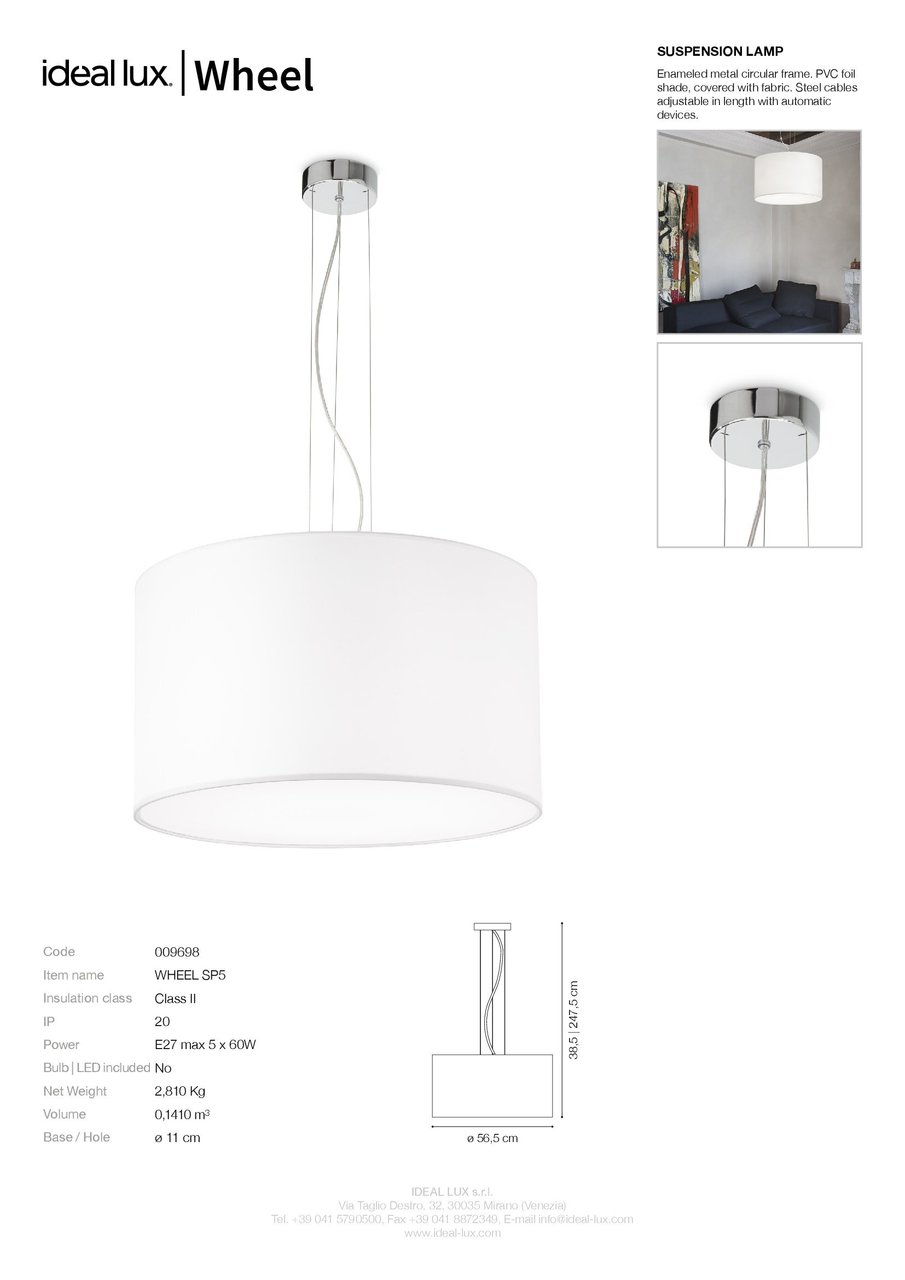 Люстра WHEEL SP5 (009698), IDEAL LUX - Зображення 009698-.jpg