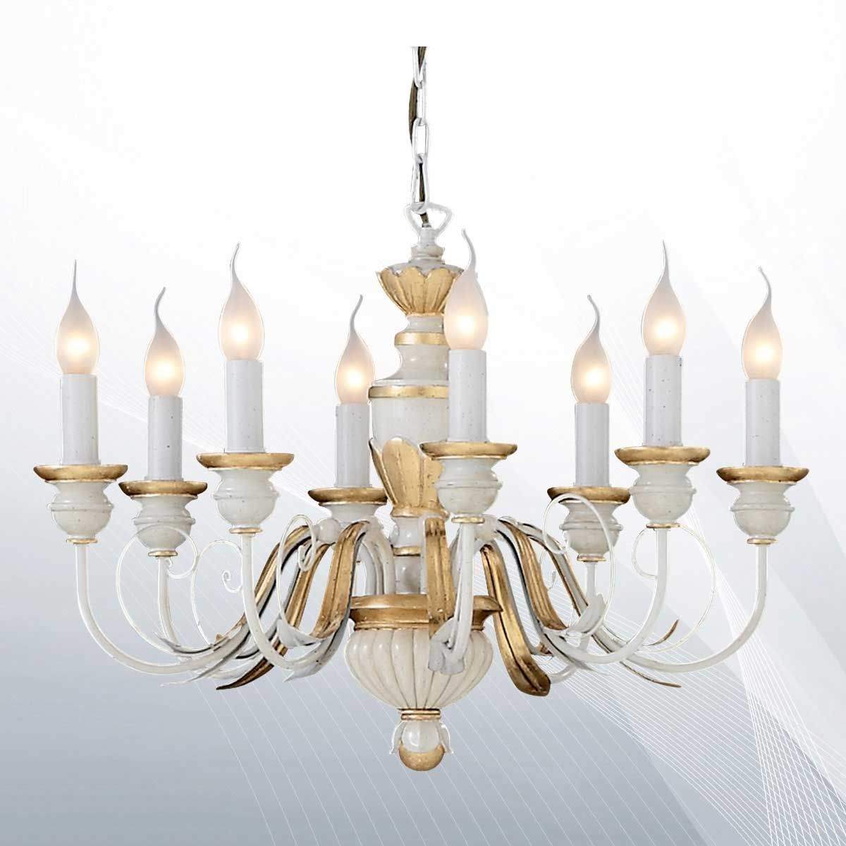 Люстра FIRENZE SP8 BIANCO ANTICO (012872), IDEAL LUX - Зображення 012872.jpg