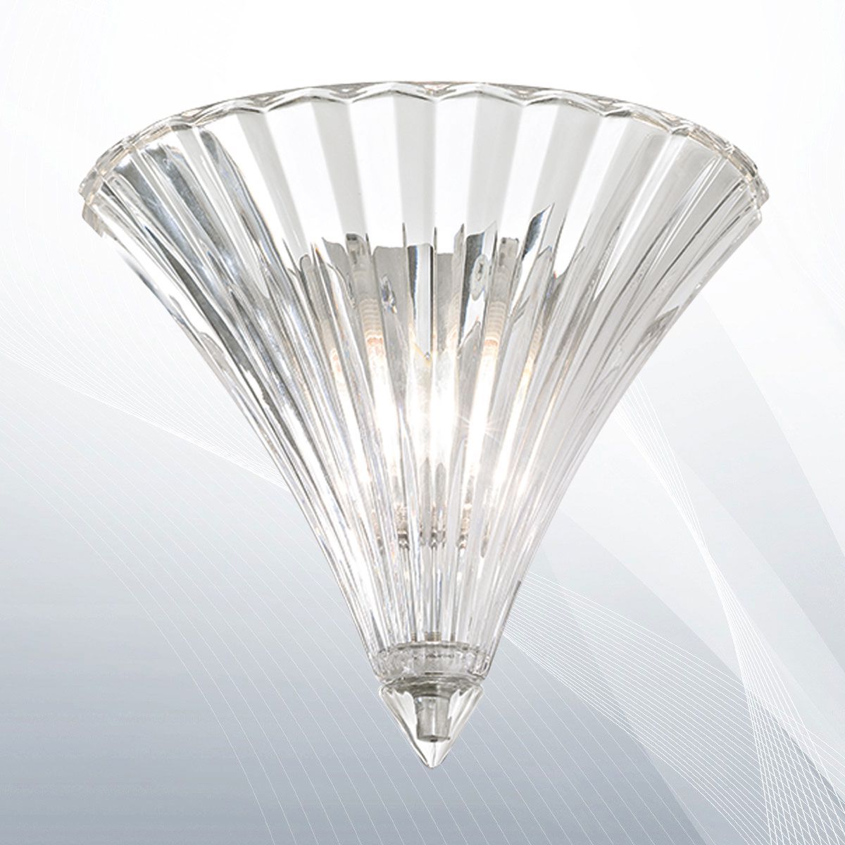 Бра SANTA AP1 SMALL TRASPARENTE (013060), IDEAL LUX - Зображення