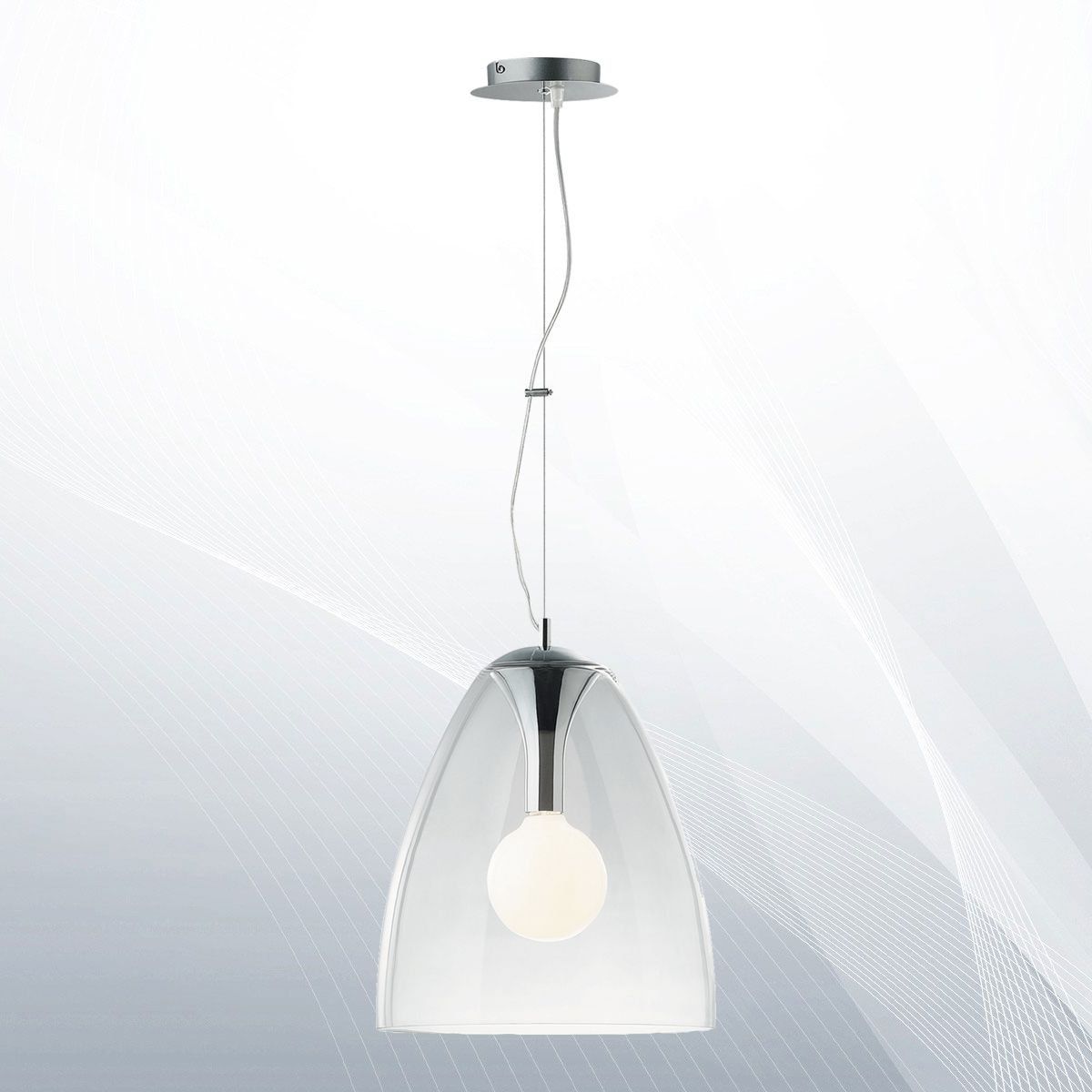 Люстра AUDI-20 SP1 TRASPARENTE (016931), IDEAL LUX - Зображення 016931.jpg