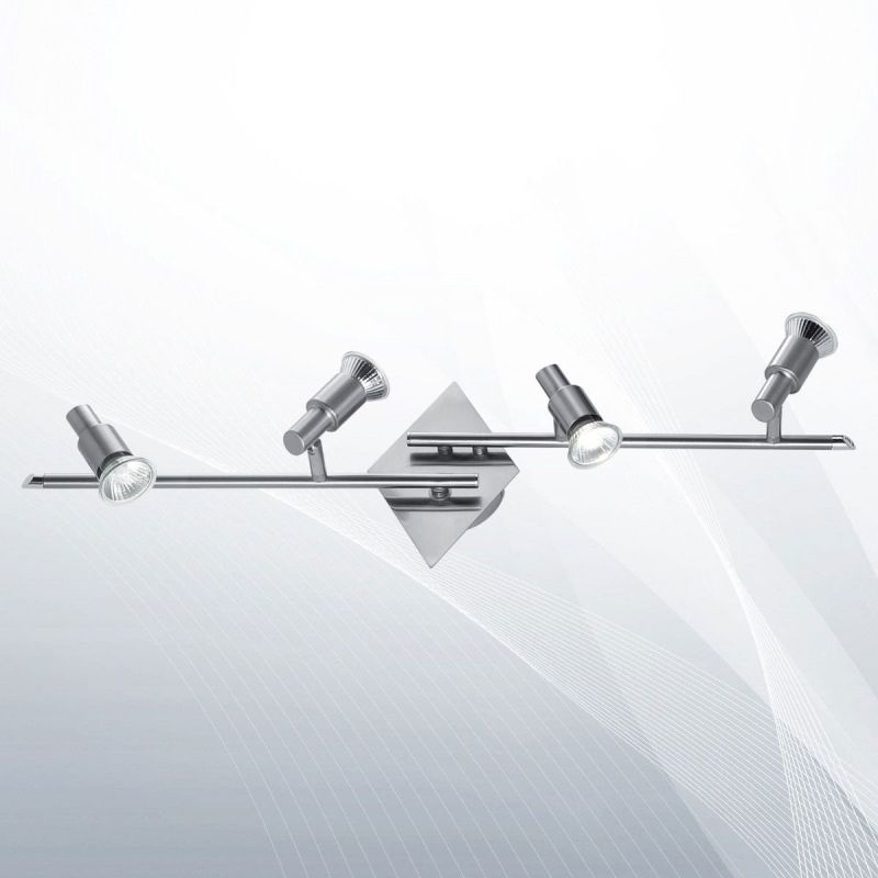 Спот SLEM PL4 NICKEL (018850), IDEAL LUX - Зображення