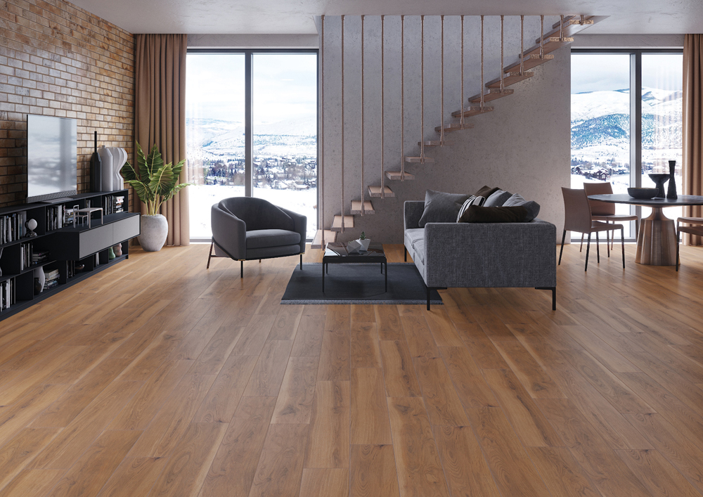 Плитка керамогранітна Acero Ochra RECT 193x1202x8 Cerrad - Зображення 01f40-acero_ochra.jpg