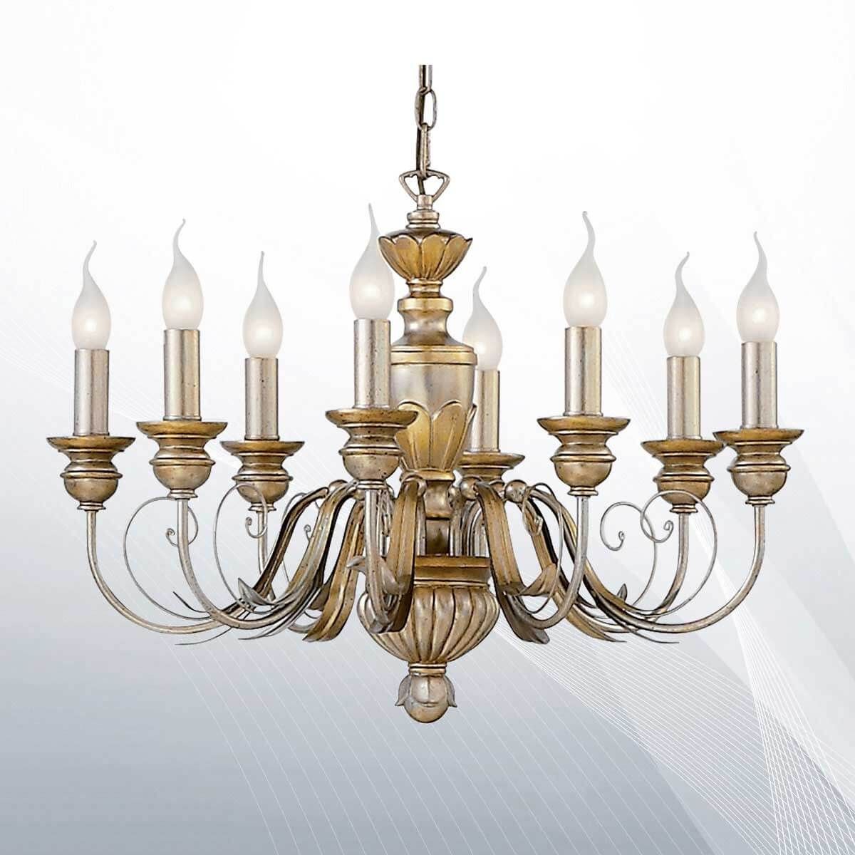 Люстра FIRENZE SP8 ORO ANTICO (020839), IDEAL LUX - Зображення