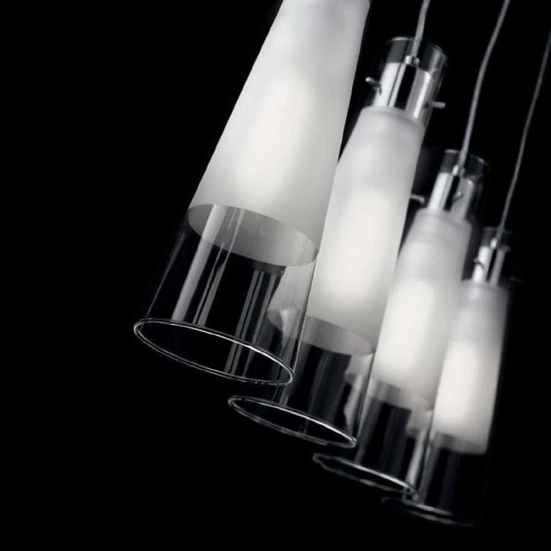Люстра KUKY SP1 TRASPARENTE (023021), IDEAL LUX - Зображення 023038_1.jpg