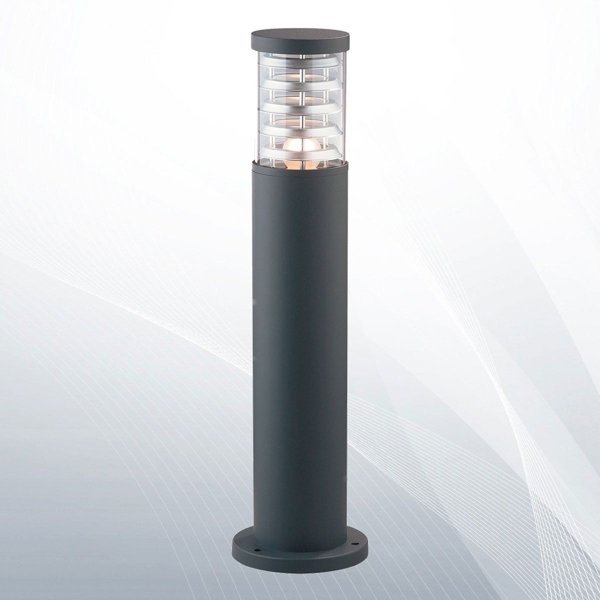 Світильник вуличний TRONCO PT1 H60 ANTRACITE (026985), IDEAL LUX - Зображення